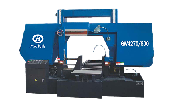 纳雍GW4270/800双柱龙门卧式带锯床